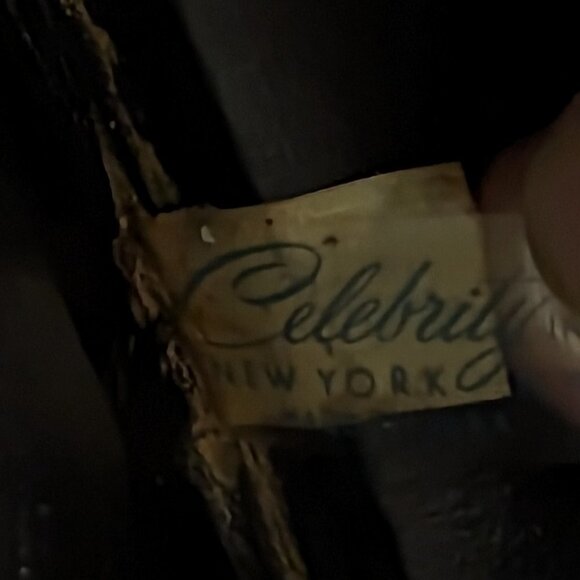 Vintage Celebrity New York MCM 1960's Carpet Bag Tapestry Travel Satchel Floral - Picture 7 of 14